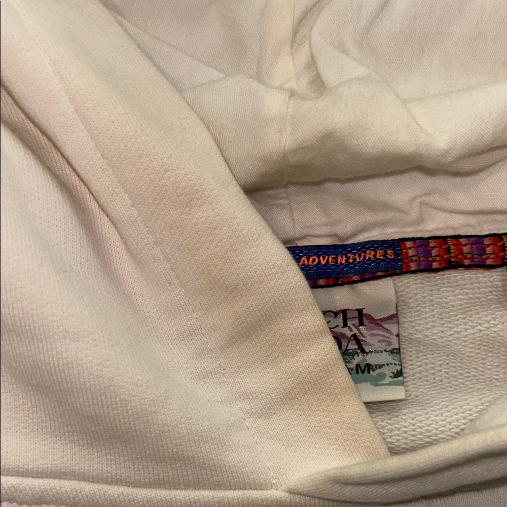 Scotch & Soda Amsterdam Graphic Hoodie Off-White XL - Picture 6 of 10